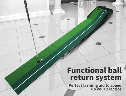 Auto-Return Golf Putting Mat