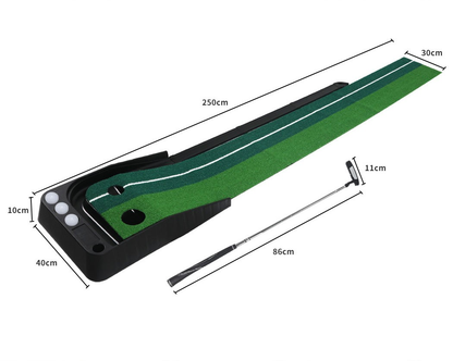 Auto-Return Golf Putting Mat